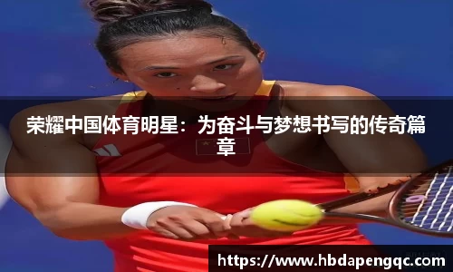 荣耀中国体育明星：为奋斗与梦想书写的传奇篇章