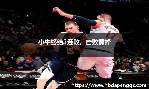小牛终结3连败，击败黄蜂